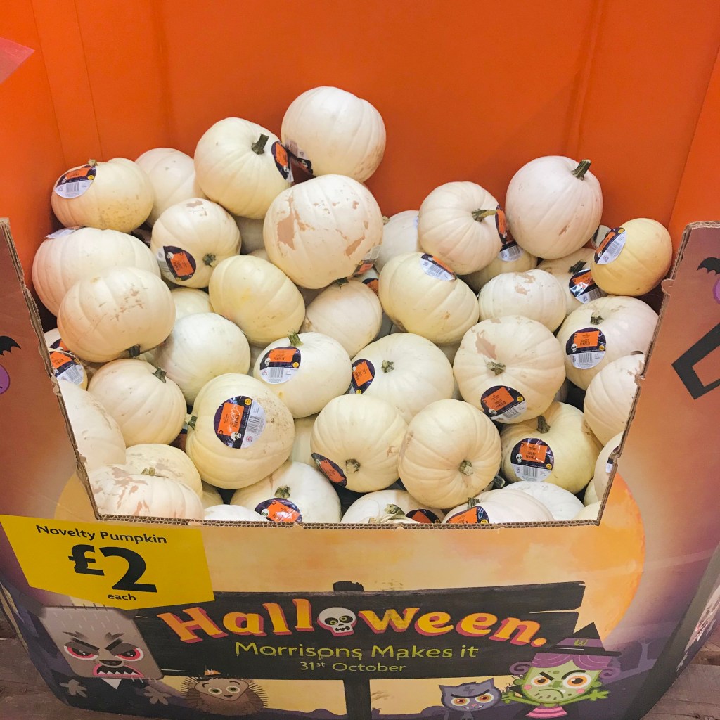 Ghost Pumpkins - Gimme Veg